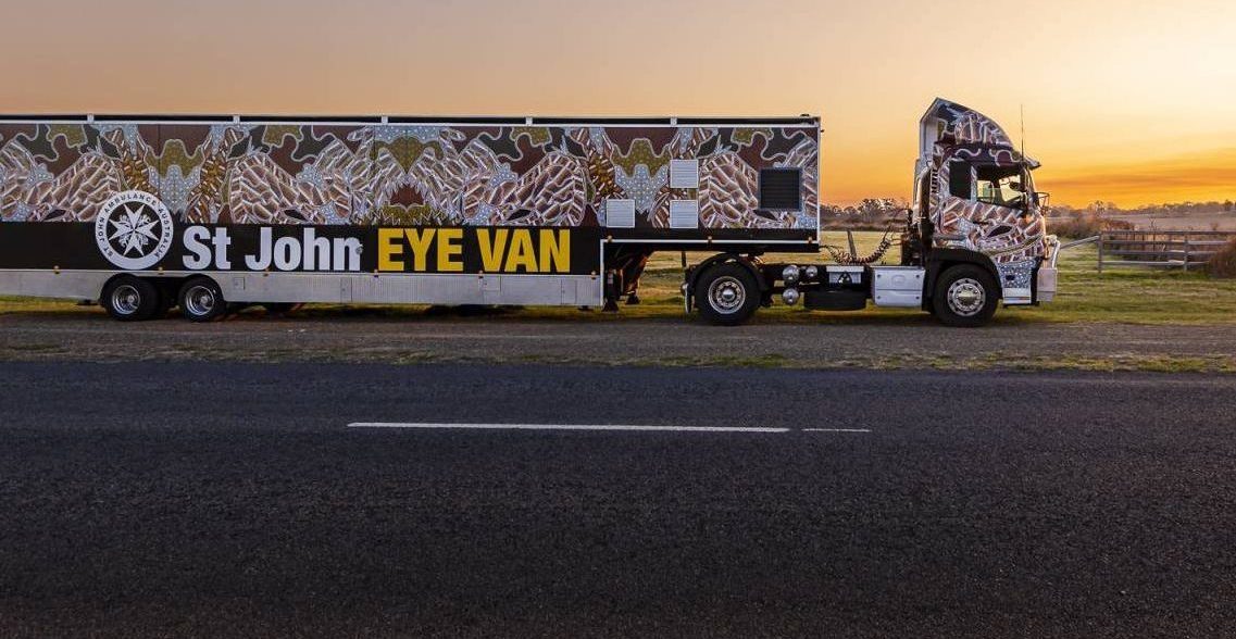 St John Eye Van