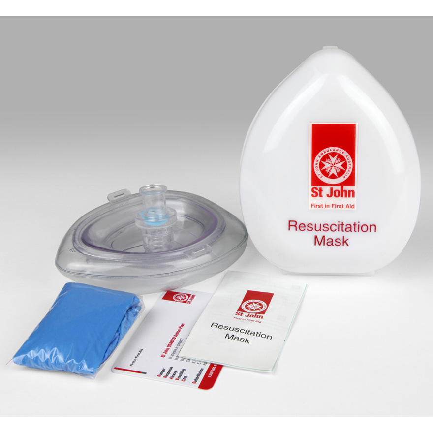 CPR Pocket Mask Reusable - St John Ambulance QLD