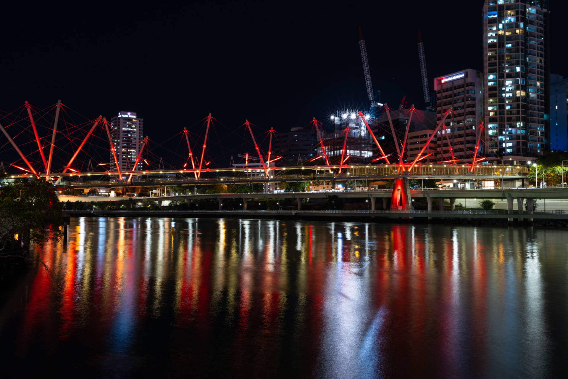 SJAQ 140th Light Up Brisbane Kurilpa Bridge – HERO