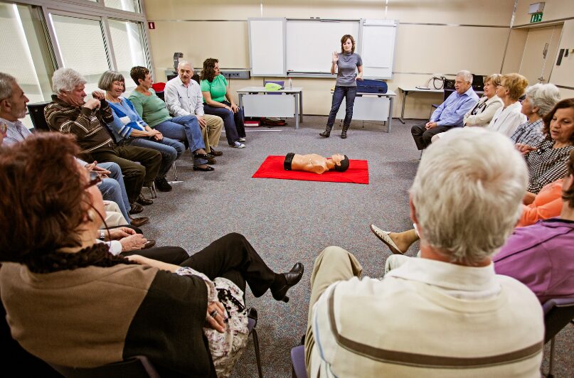 Group training seniors
